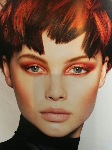  orange eyeshadow
