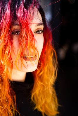capelli rossi e ramati, mossi effetto fuco!